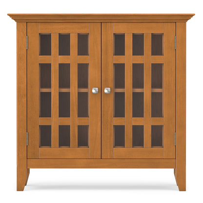 Light Golden Brown | Bedford Low Storage Media Cabinet