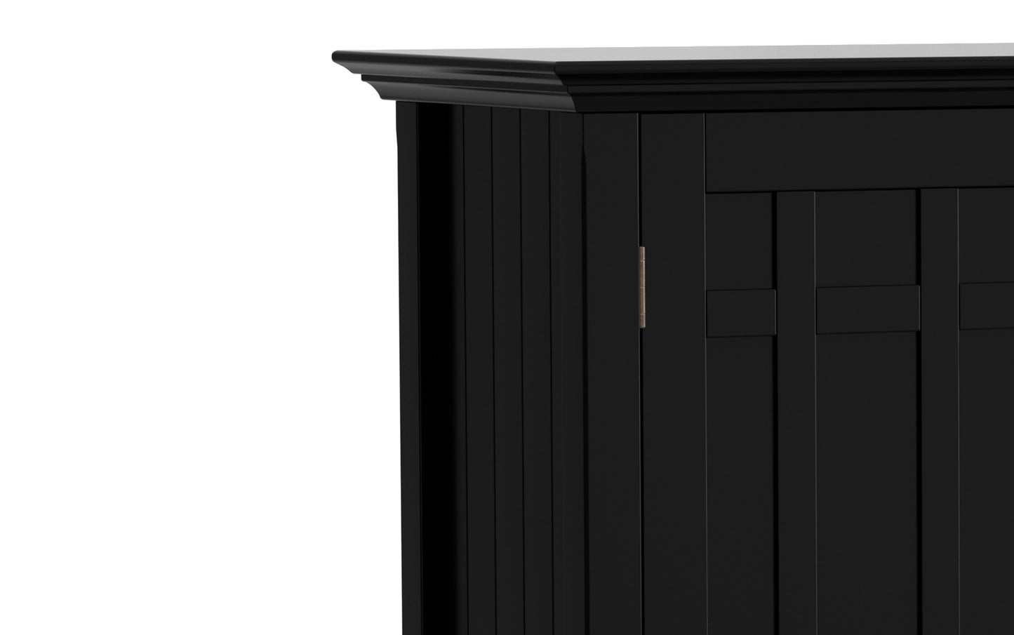 Black | Bedford Sideboard Buffet & Winerack