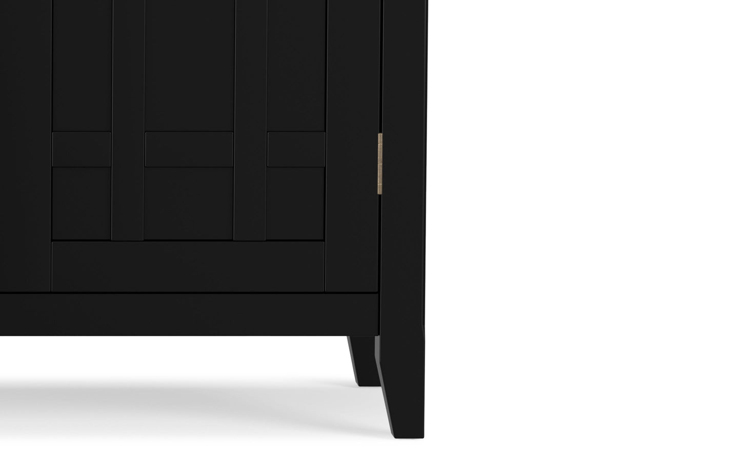 Black | Bedford Sideboard Buffet & Winerack