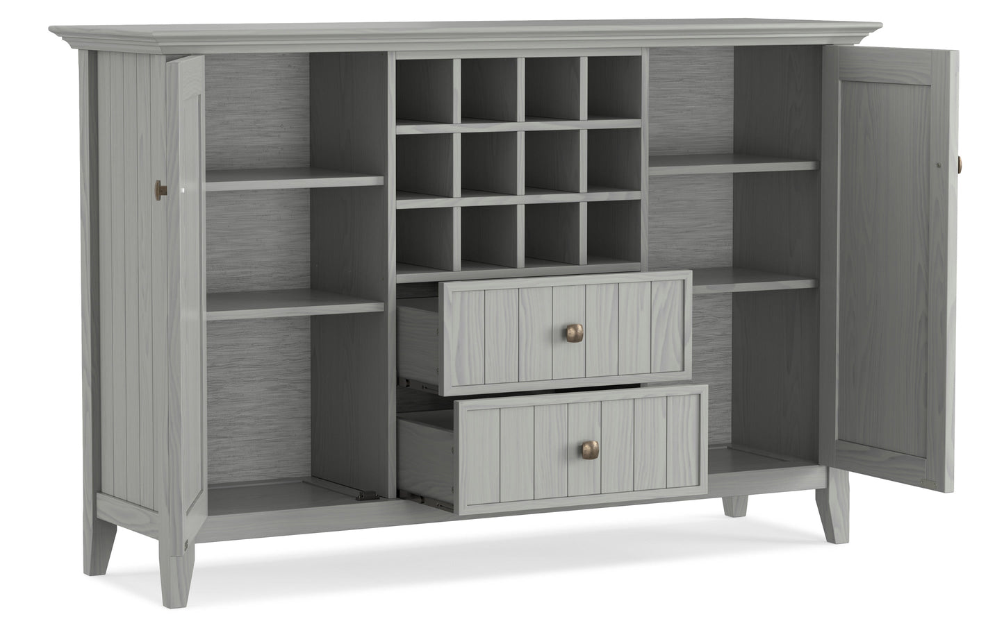 Fog Grey | Bedford Sideboard Buffet & Winerack