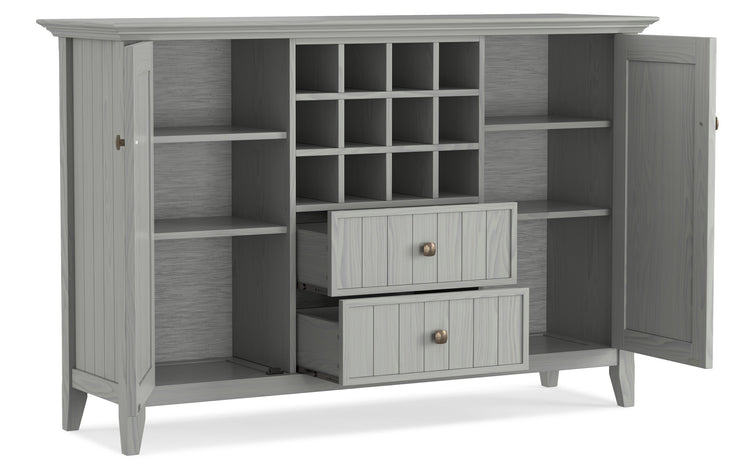 Fog Grey | Bedford Sideboard Buffet & Winerack