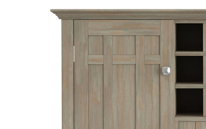 Distressed Grey | Bedford Sideboard Buffet & Winerack