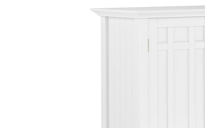 White | Bedford Sideboard Buffet & Winerack