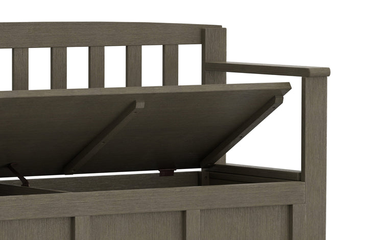 Farmhouse Grey | Brooklyn Entryway Bench