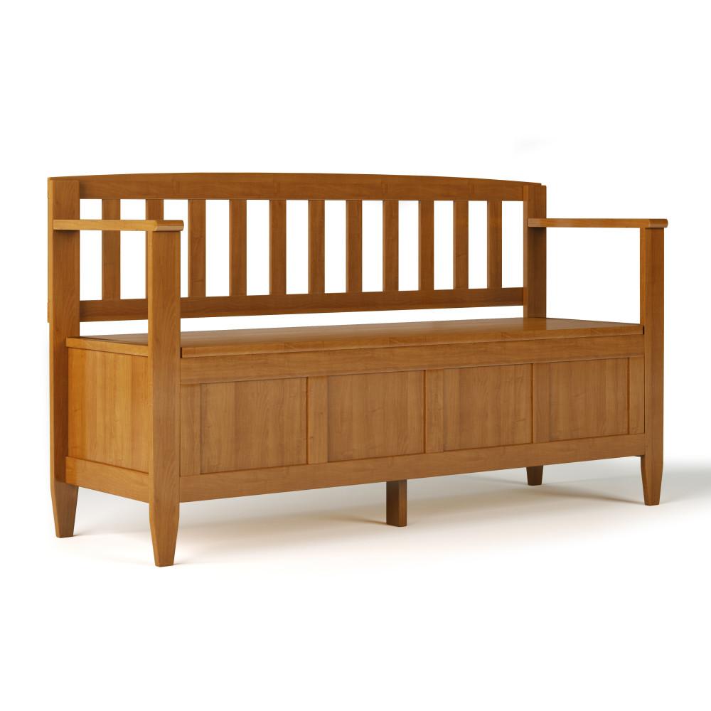 Light Golden Brown | Brooklyn Entryway Bench