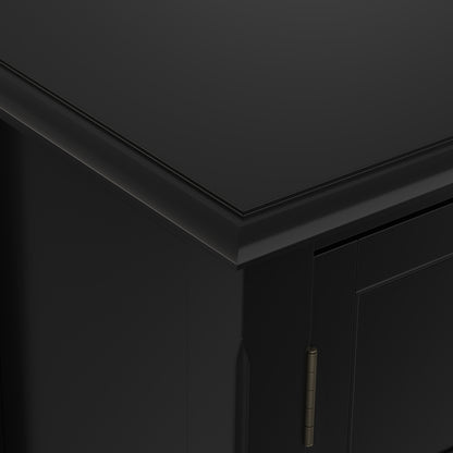 Black | Burlington Low Storage Cabinet