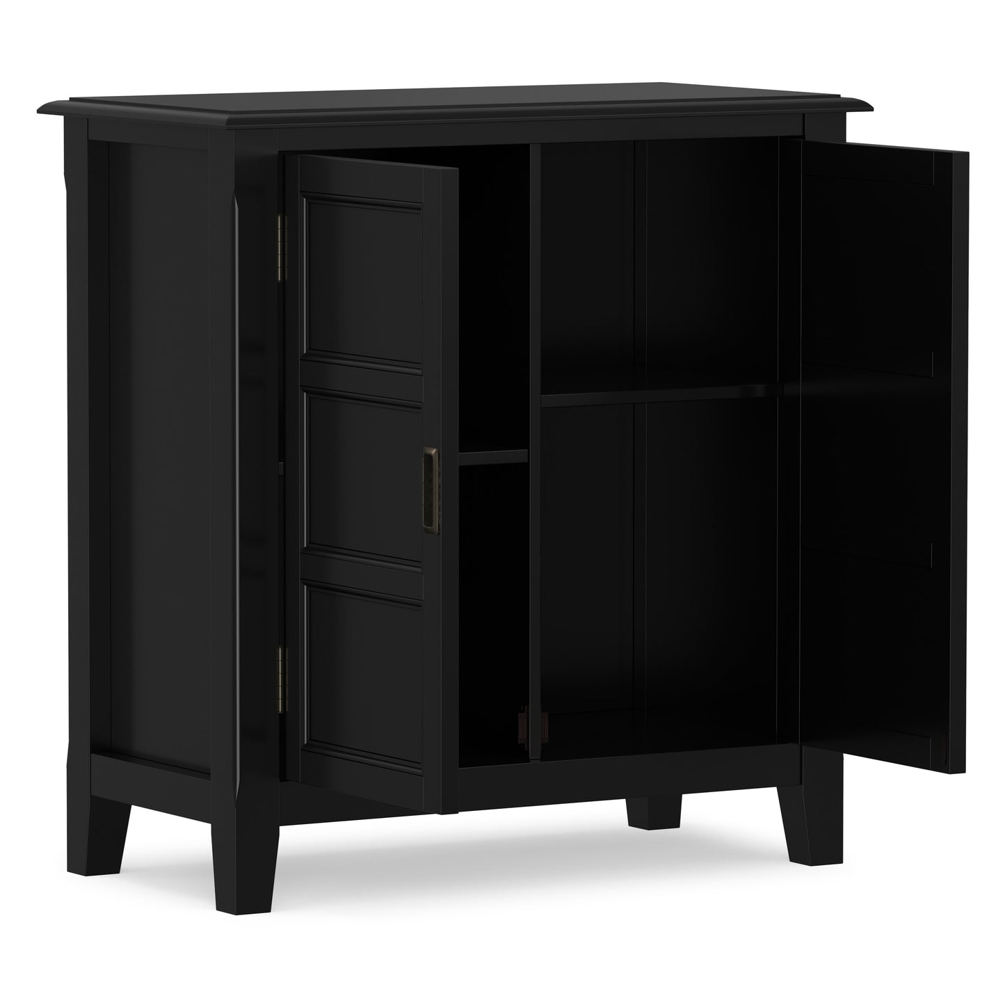 Black | Burlington Low Storage Cabinet