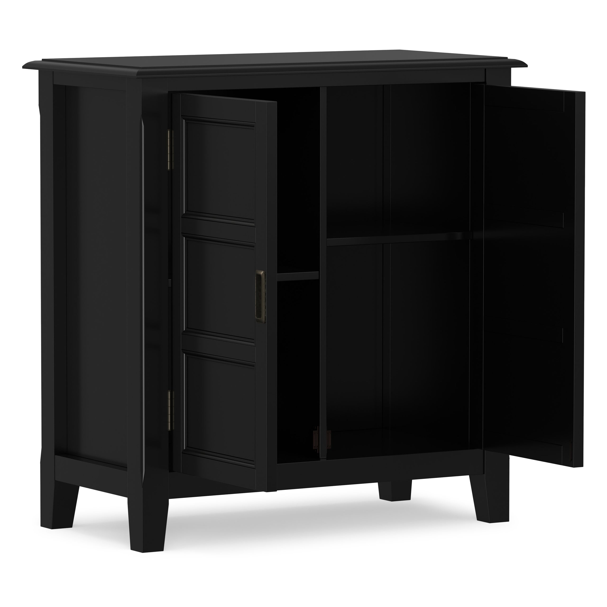 Black | Burlington Low Storage Cabinet