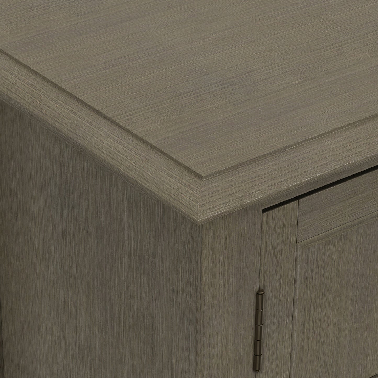 Farmhouse Grey| Burlington Low Storage Cabinet