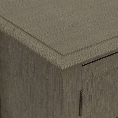 Farmhouse Grey| Burlington Low Storage Cabinet