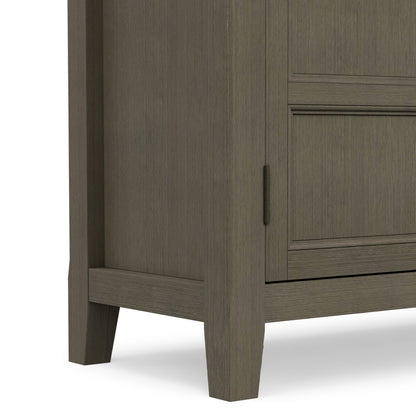 Farmhouse Grey| Burlington Low Storage Cabinet