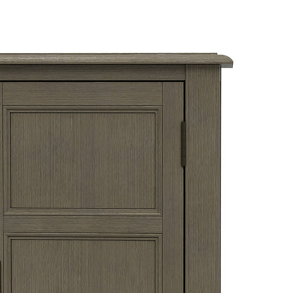 Farmhouse Grey| Burlington Low Storage Cabinet