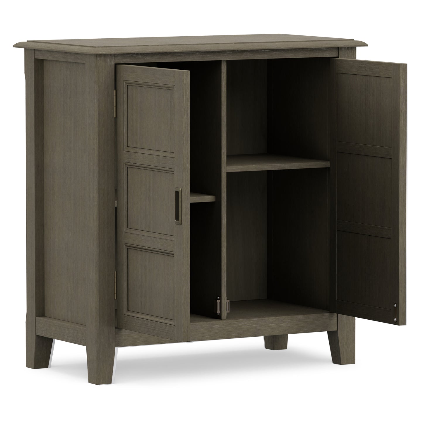 Farmhouse Grey| Burlington Low Storage Cabinet
