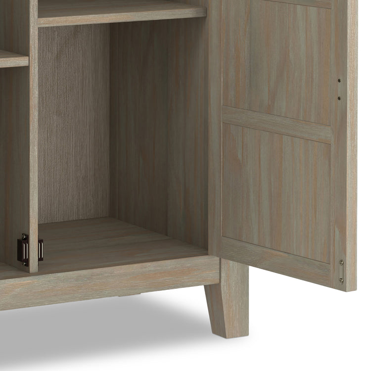 Distressed Grey | Burlington Low Storage Cabinet