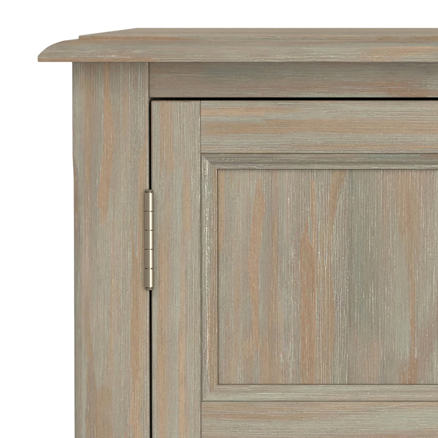Distressed Grey | Burlington Low Storage Cabinet