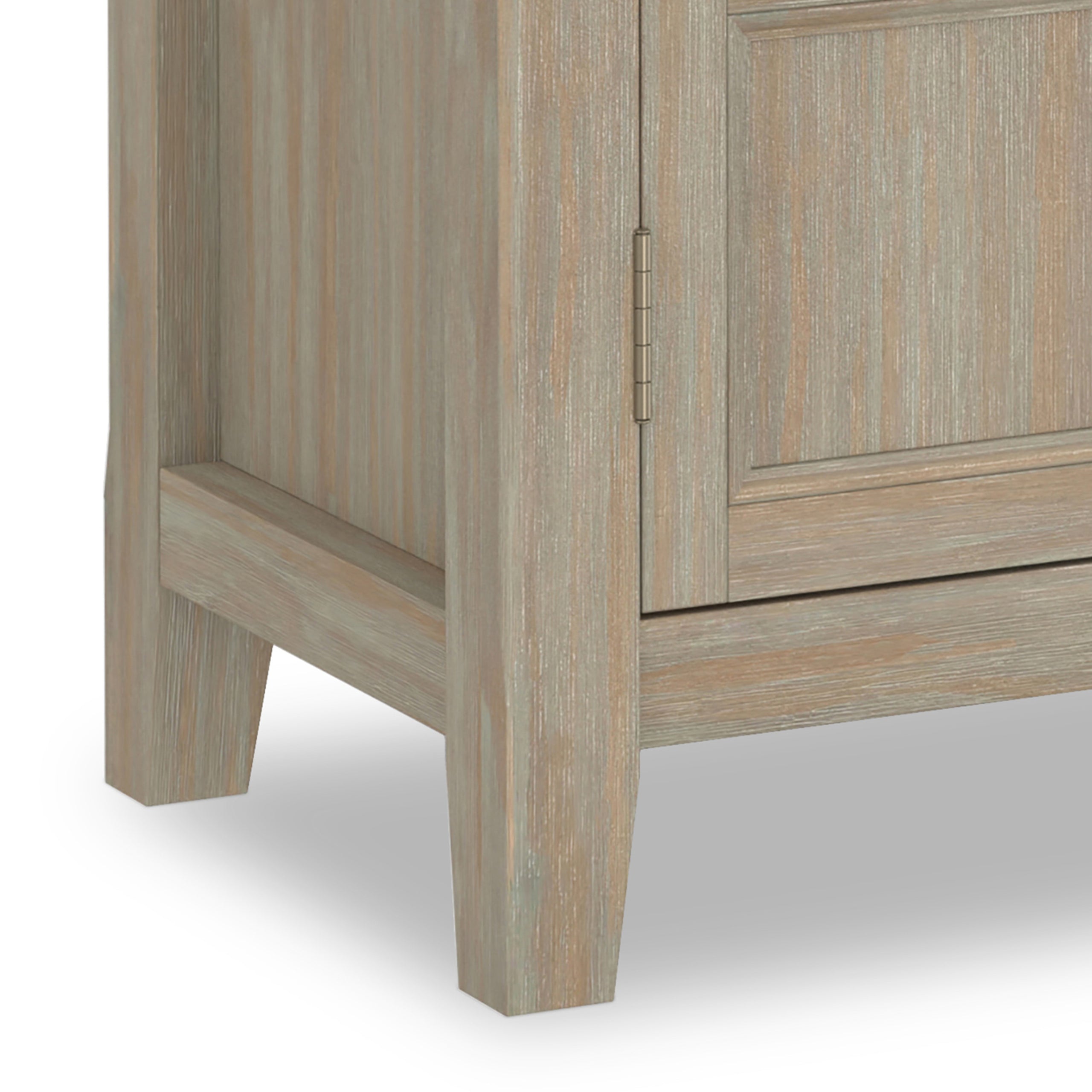 Distressed Grey | Burlington Low Storage Cabinet