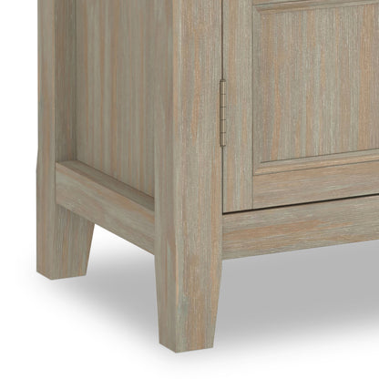 Distressed Grey | Burlington Low Storage Cabinet