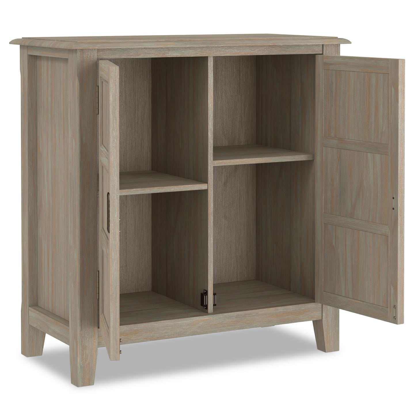 Distressed Grey | Burlington Low Storage Cabinet