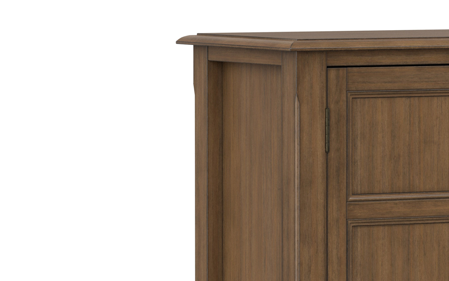 Rustic Natural Aged Brown | Burlington Low Storage Cabinet