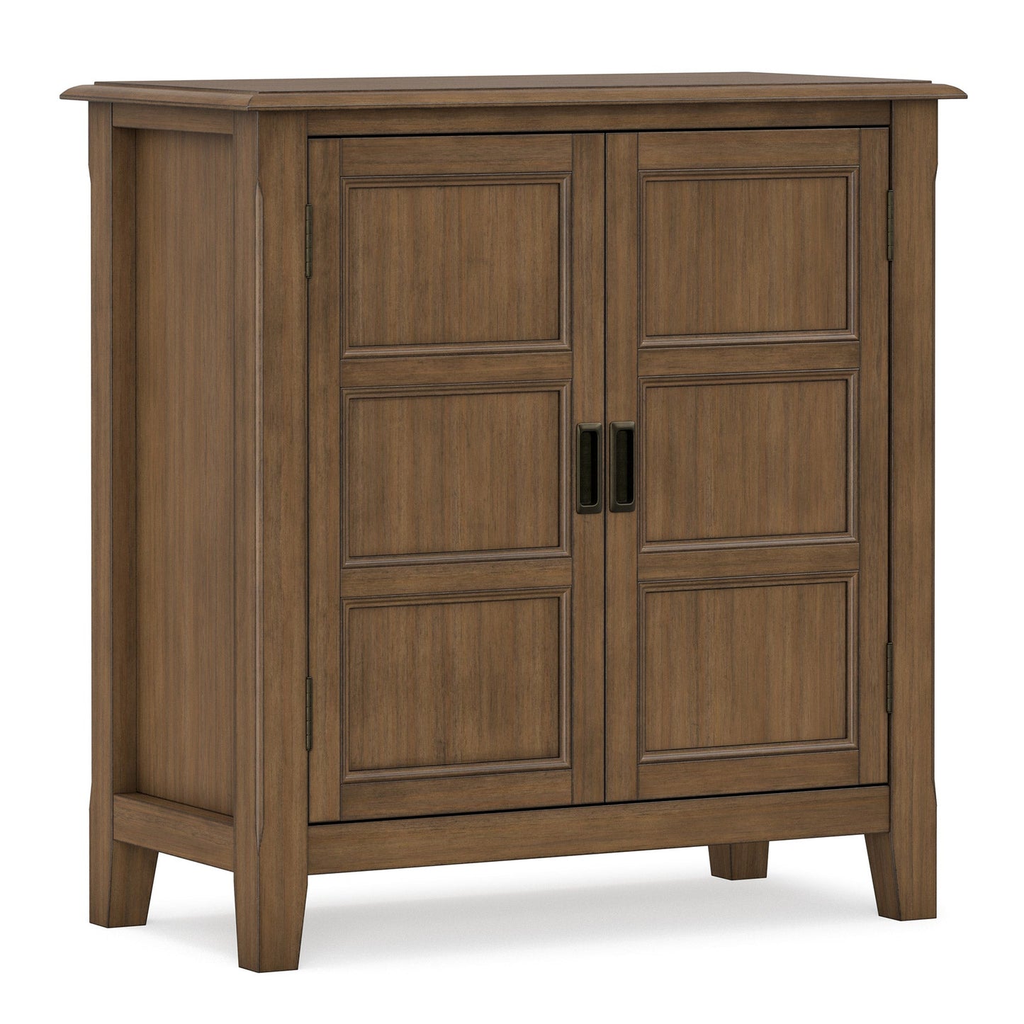 Rustic Natural Aged Brown | Burlington Low Storage Cabinet