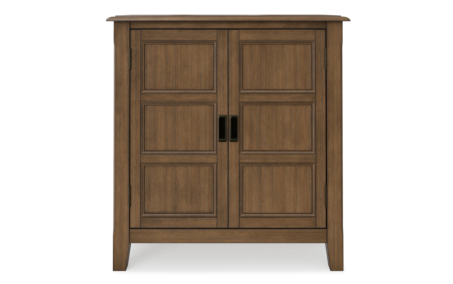 Rustic Natural Aged Brown | Burlington Low Storage Cabinet