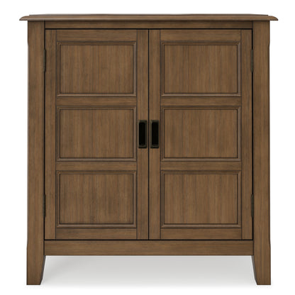 Rustic Natural Aged Brown | Burlington Low Storage Cabinet