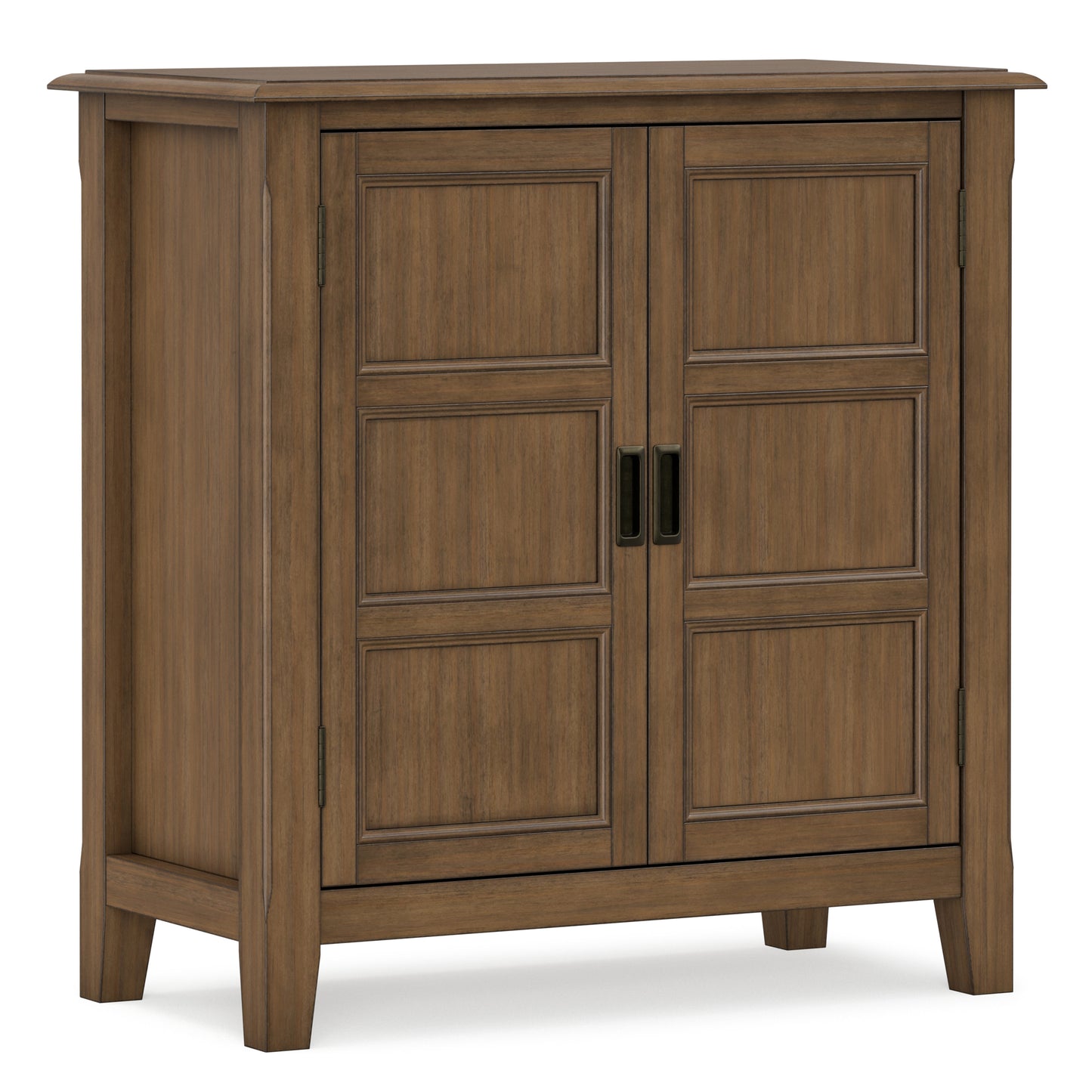 Rustic Natural Aged Brown | Burlington Low Storage Cabinet