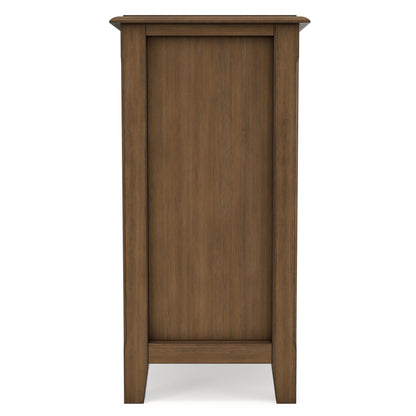 Rustic Natural Aged Brown | Burlington Low Storage Cabinet