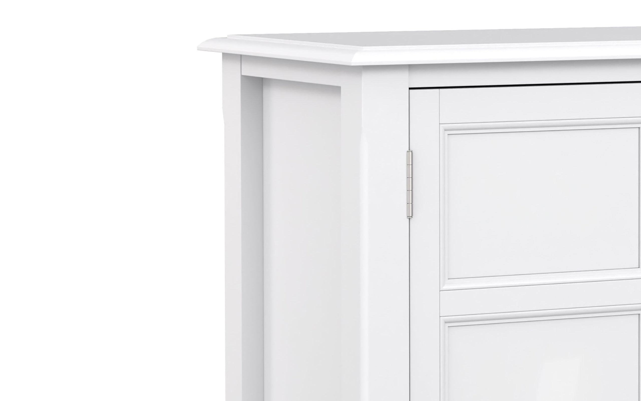 White | Burlington Low Storage Cabinet