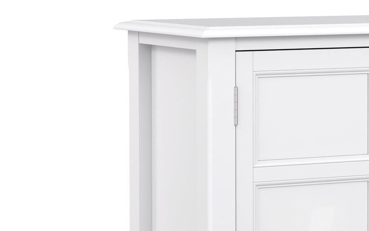 White | Burlington Low Storage Cabinet