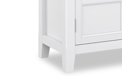 White | Burlington Low Storage Cabinet