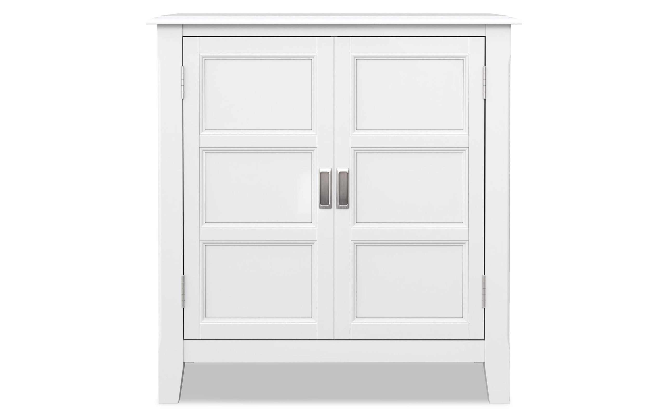 White | Burlington Low Storage Cabinet