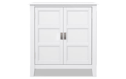 White | Burlington Low Storage Cabinet