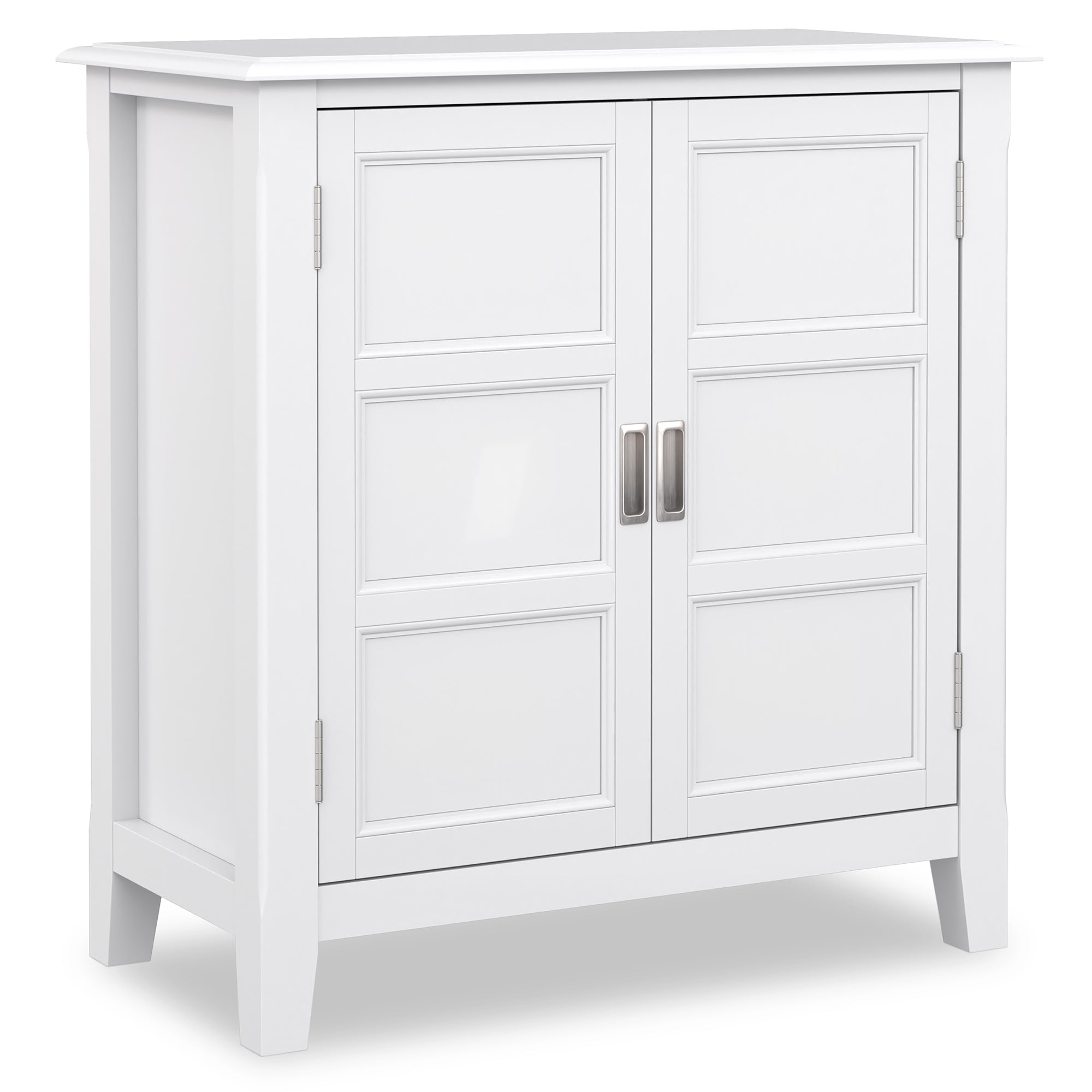 White | Burlington Low Storage Cabinet