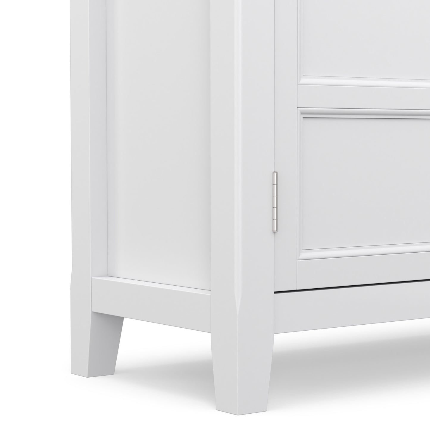 White| Burlington Low Storage Cabinet