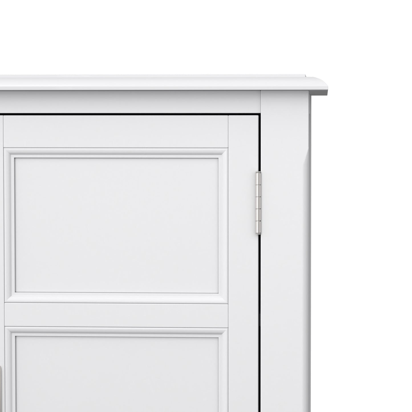 White| Burlington Low Storage Cabinet