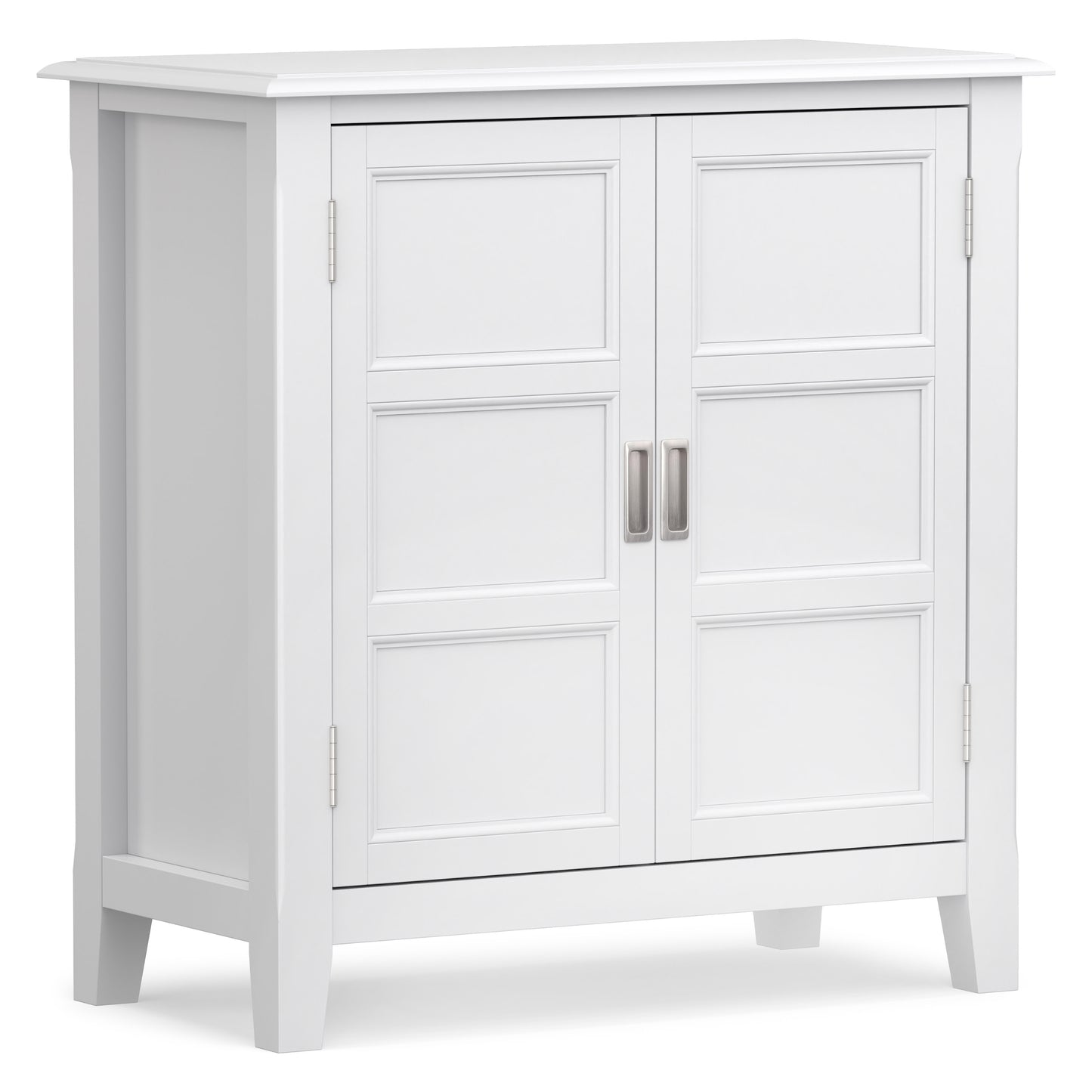 White| Burlington Low Storage Cabinet