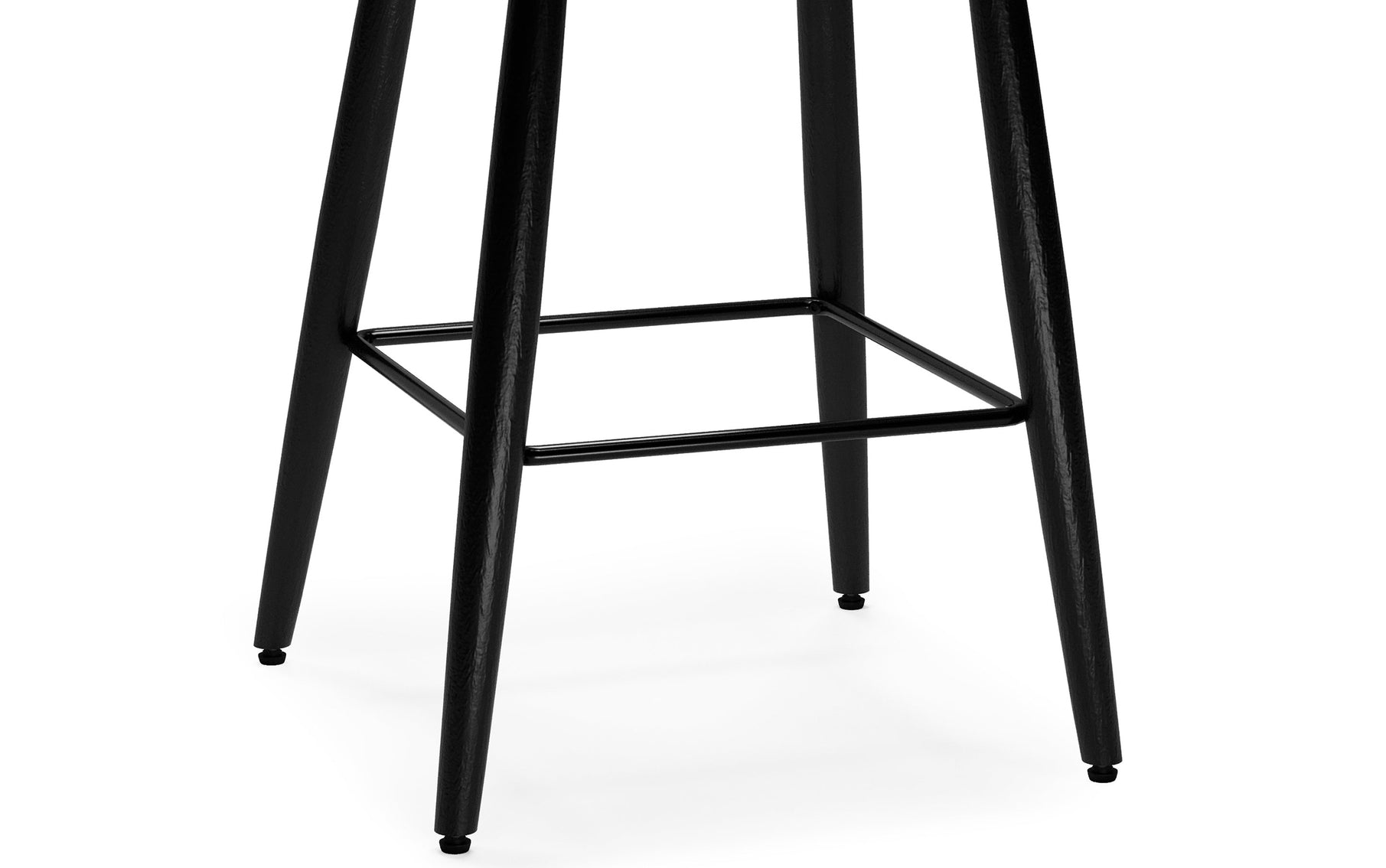 Black Vegan Leather | Callie Counter Height stool (Set of 2)