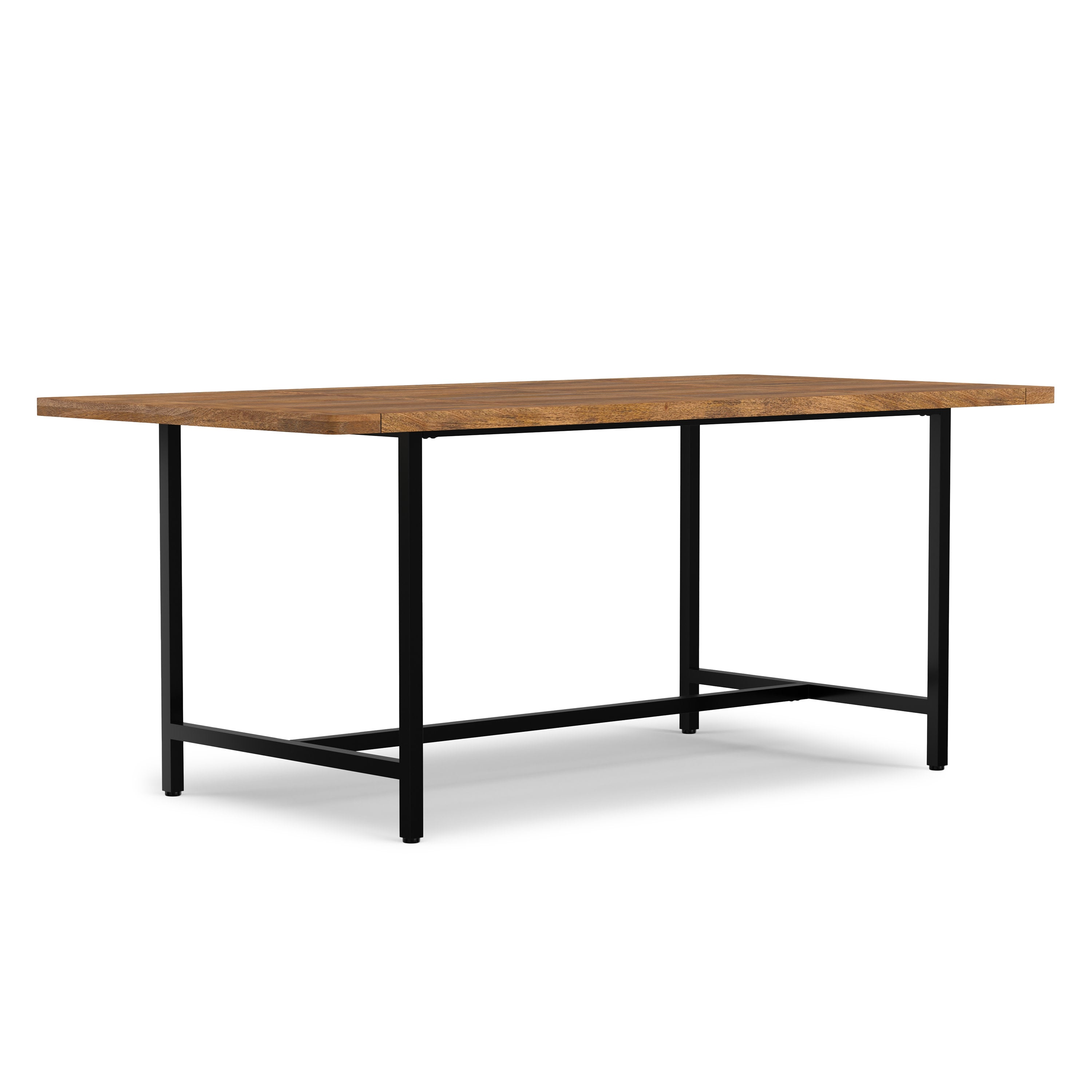 Solid Mango Dining Table | Campbell Dining Table – Simpli Home