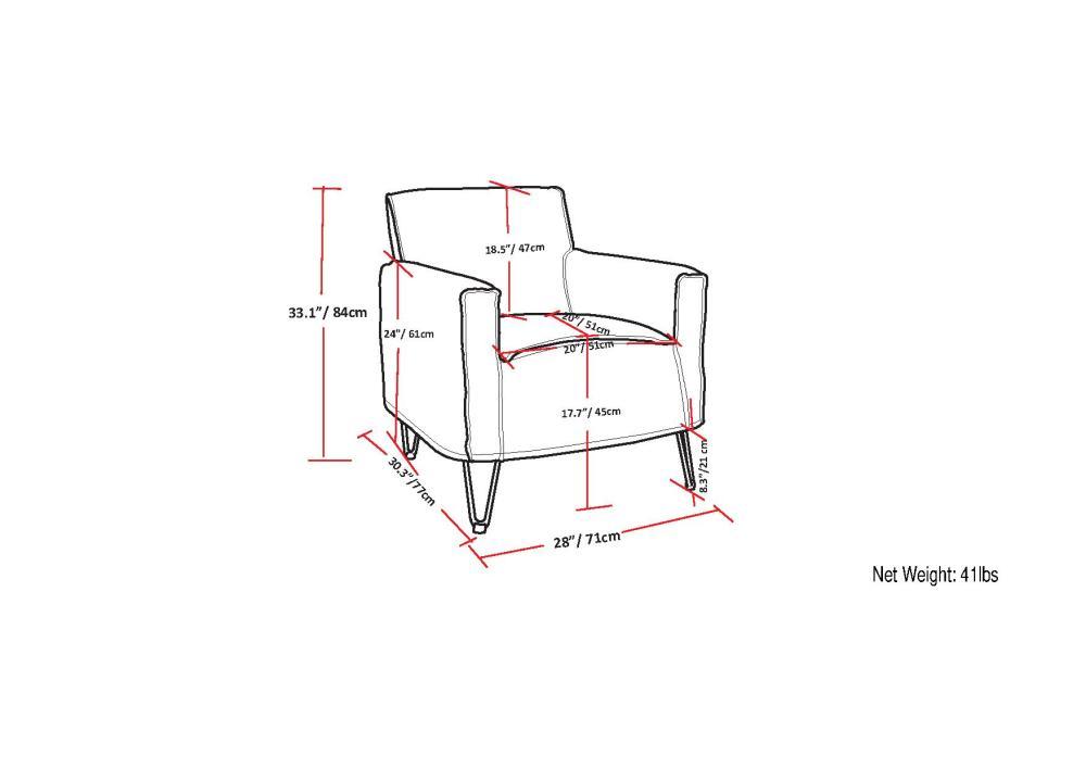 Slate Grey | Warren Accent Chair
