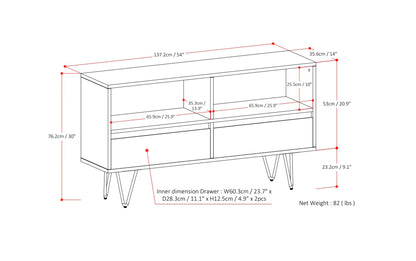 Chase Low Bookcase