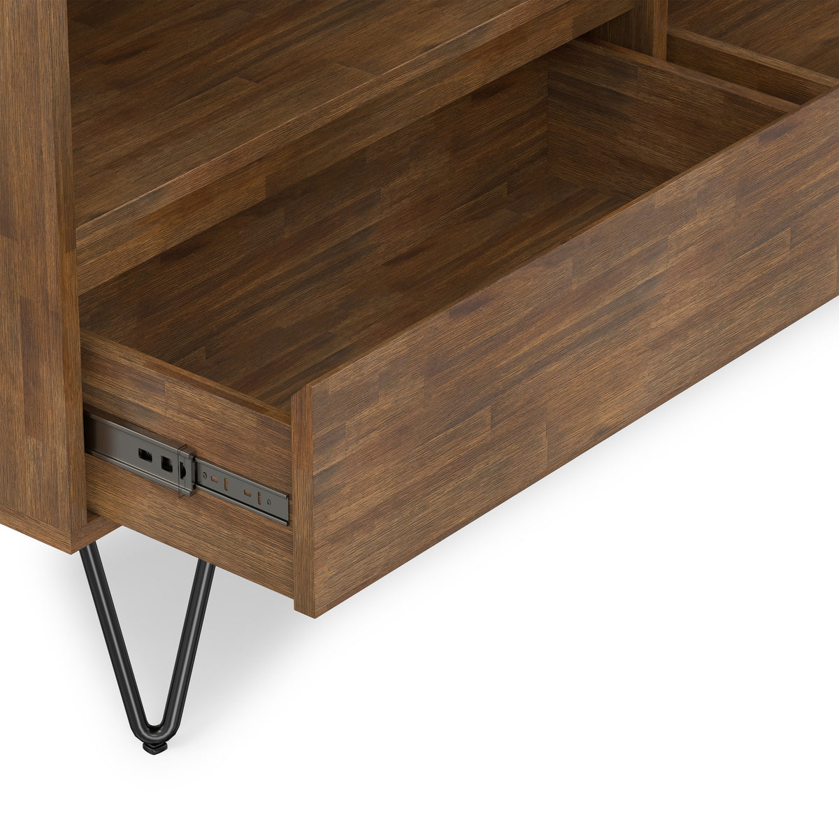 Chase Low Bookcase in Acacia