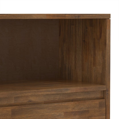 Chase Low Bookcase in Acacia