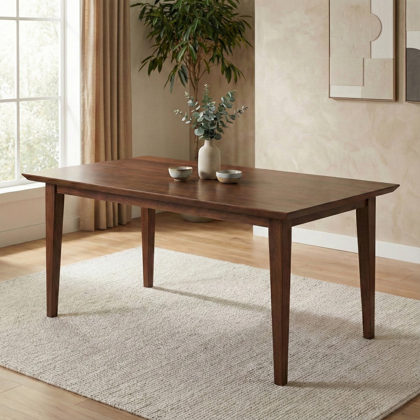 Walnut Walnut | Colby Rectangle Dining Table