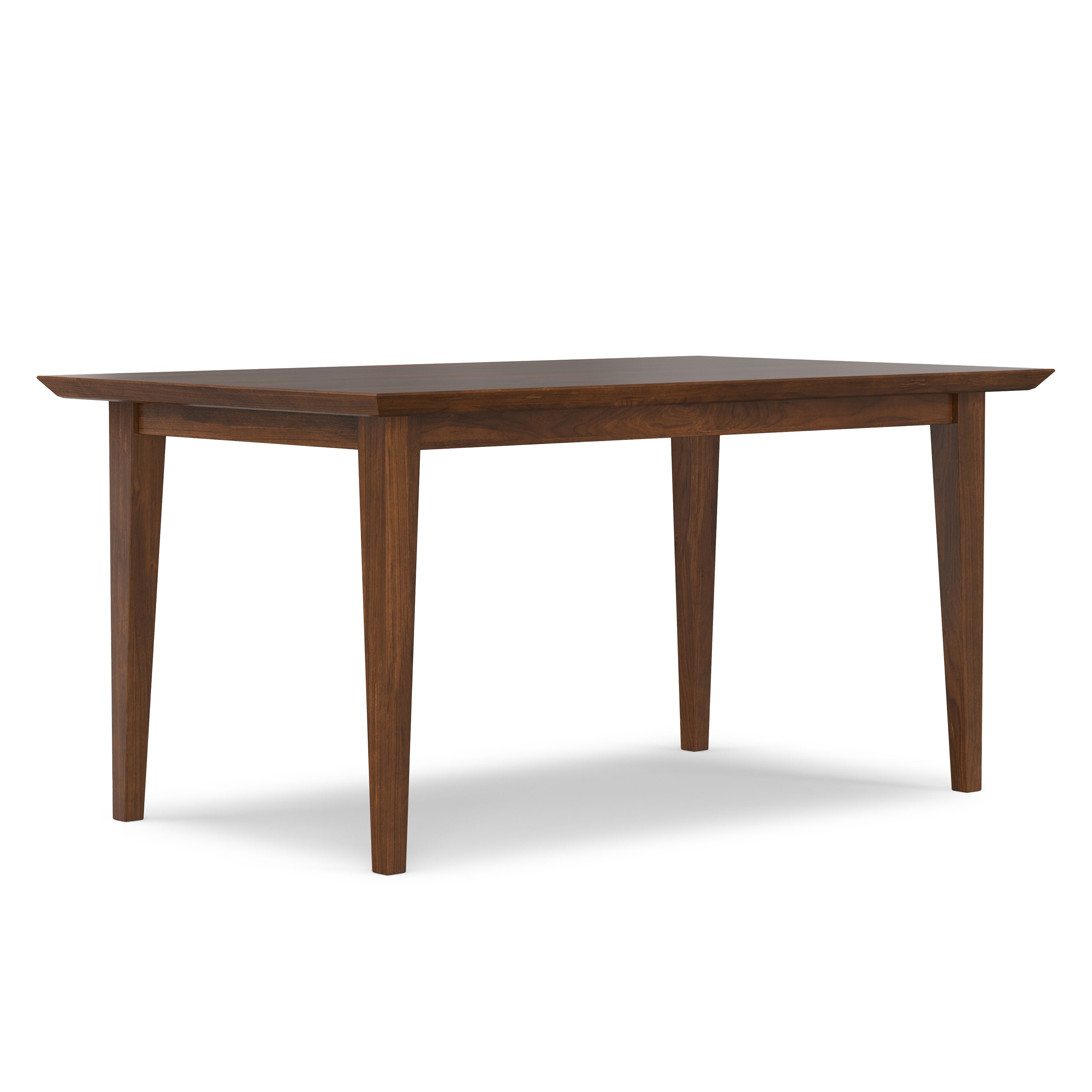 Walnut Dining Table | Colby Rectangle Dining Table – Simpli Home