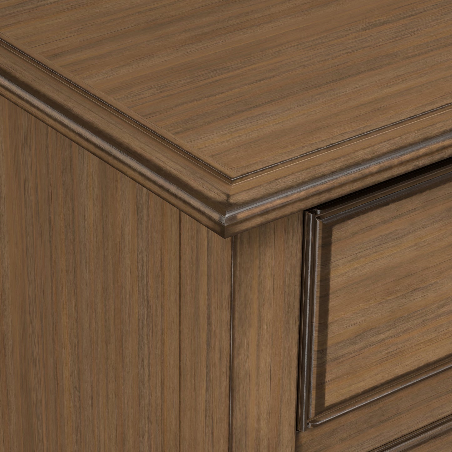 Rustic Natural Aged Brown | Connaught Entryway Storage Cabinet