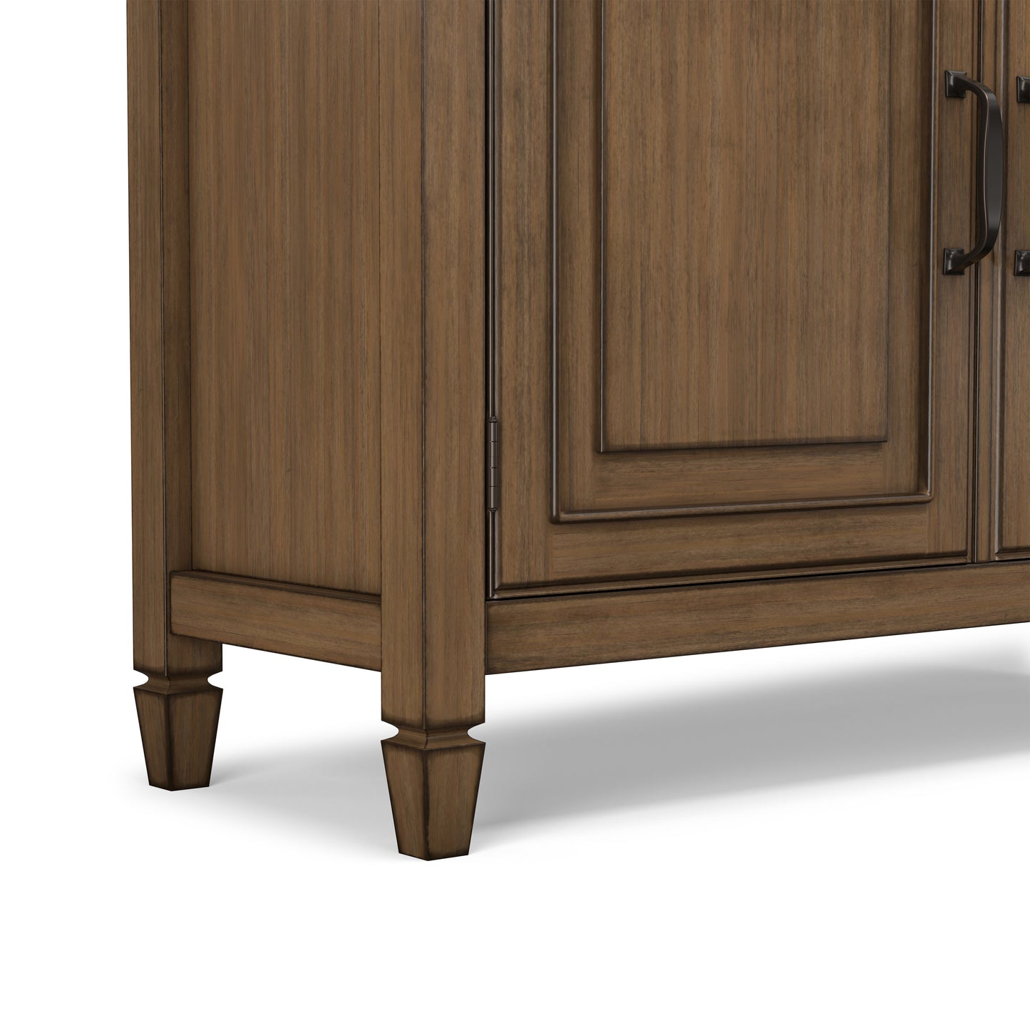 Rustic Natural Aged Brown | Connaught Entryway Storage Cabinet