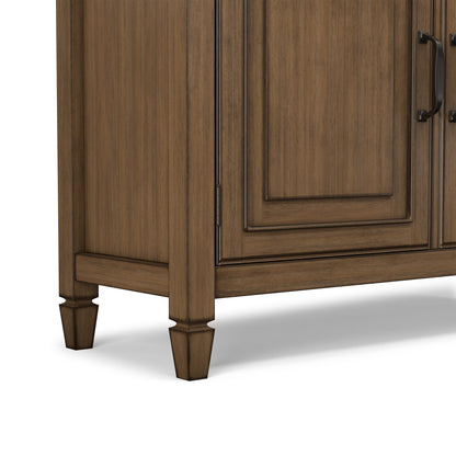 Rustic Natural Aged Brown | Connaught Entryway Storage Cabinet