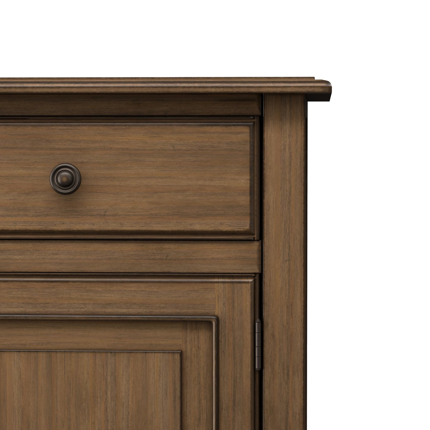 Rustic Natural Aged Brown | Connaught Entryway Storage Cabinet