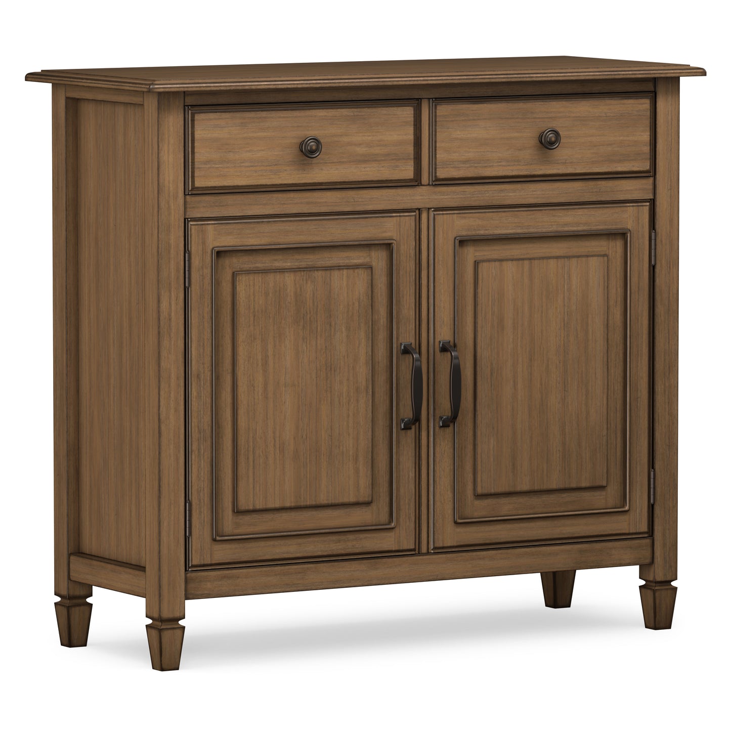 Rustic Natural Aged Brown | Connaught Entryway Storage Cabinet